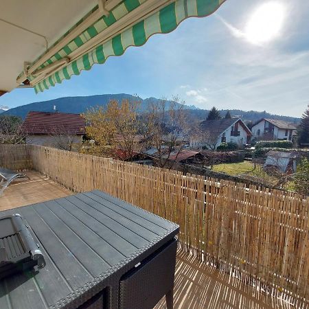 Entre Lac Et Montagne, Proche Centre De St Jorioz, Spacieux Et Confortable Appartement Avec Grande Terrasse Saint-Jorioz Exteriör bild