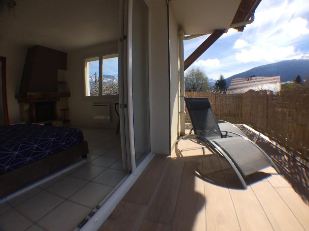 Entre Lac Et Montagne, Proche Centre De St Jorioz, Spacieux Et Confortable Appartement Avec Grande Terrasse Saint-Jorioz Exteriör bild