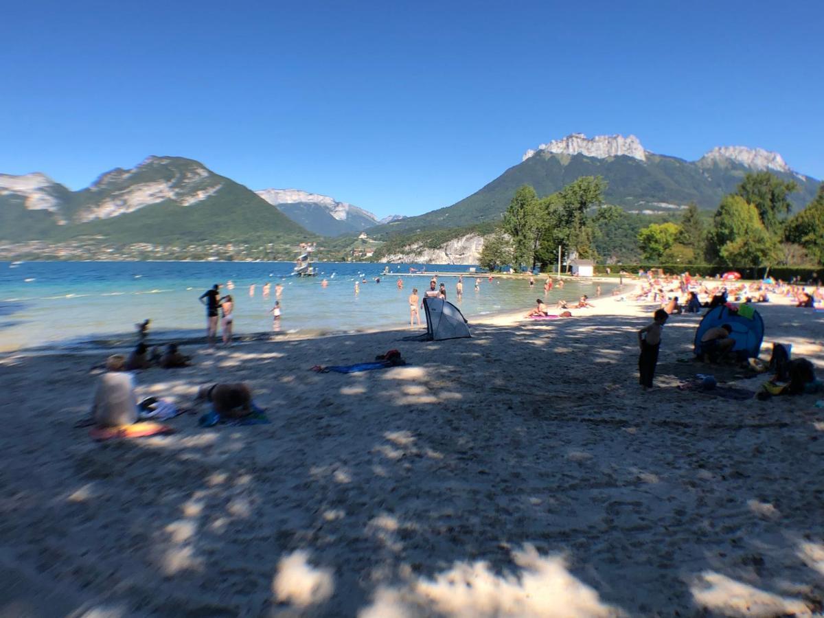 Entre Lac Et Montagne, Proche Centre De St Jorioz, Spacieux Et Confortable Appartement Avec Grande Terrasse Saint-Jorioz Exteriör bild