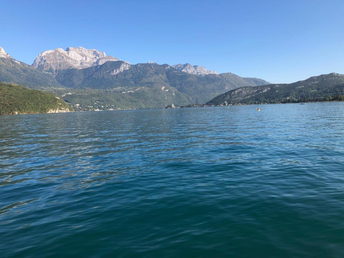 Entre Lac Et Montagne, Proche Centre De St Jorioz, Spacieux Et Confortable Appartement Avec Grande Terrasse Saint-Jorioz Exteriör bild