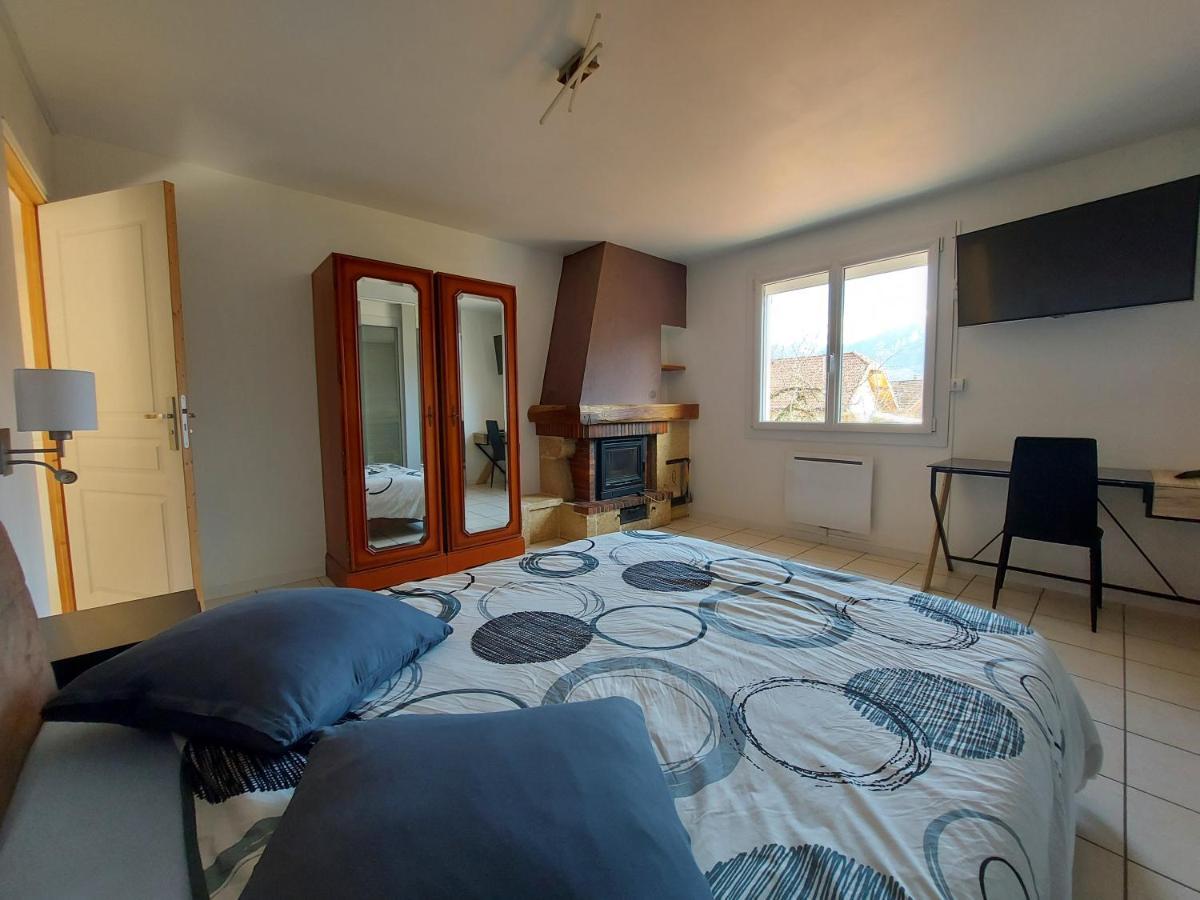 Entre Lac Et Montagne, Proche Centre De St Jorioz, Spacieux Et Confortable Appartement Avec Grande Terrasse Saint-Jorioz Exteriör bild