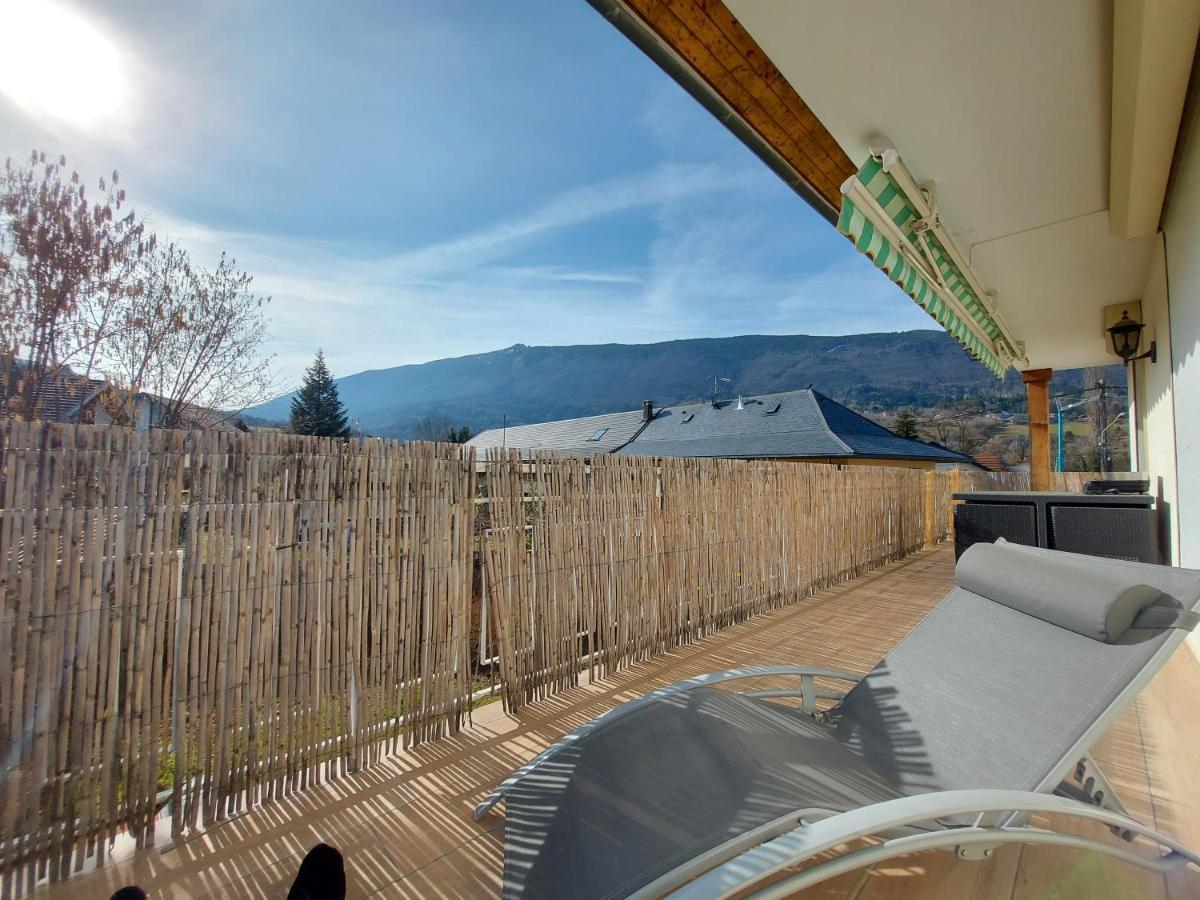 Entre Lac Et Montagne, Proche Centre De St Jorioz, Spacieux Et Confortable Appartement Avec Grande Terrasse Saint-Jorioz Exteriör bild