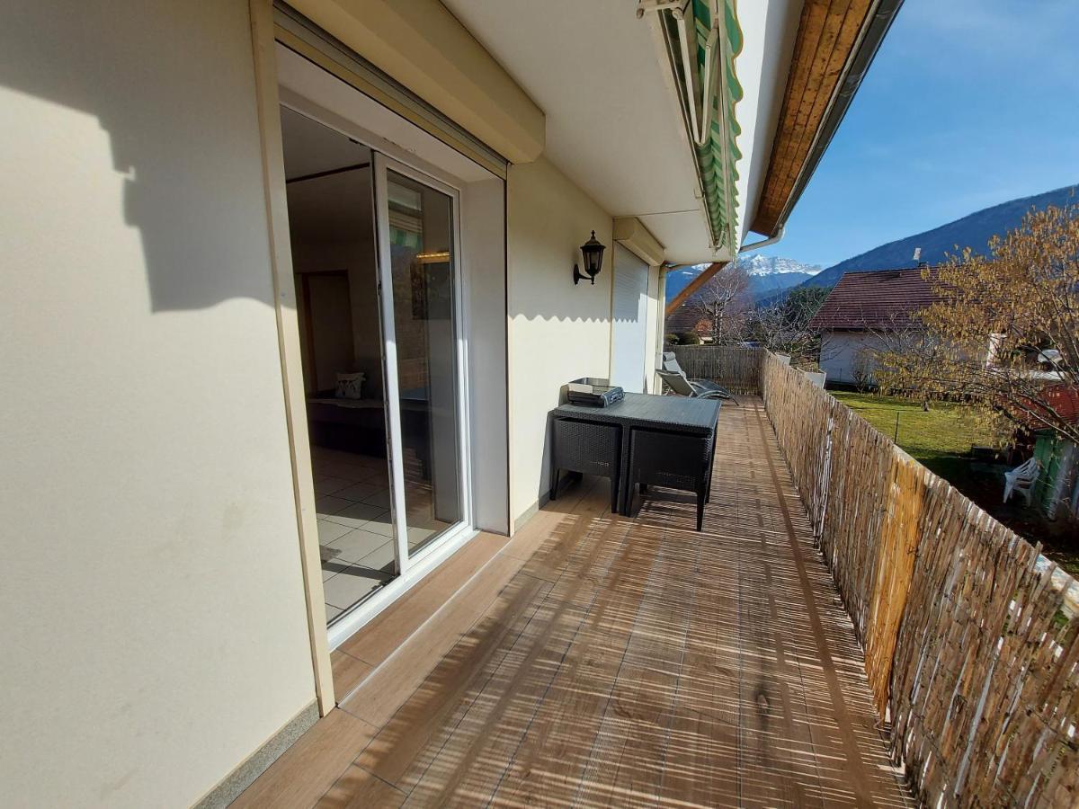 Entre Lac Et Montagne, Proche Centre De St Jorioz, Spacieux Et Confortable Appartement Avec Grande Terrasse Saint-Jorioz Exteriör bild